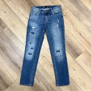 KUT from the Kloth Catherine Boyfriend Patch Jeans Size 2